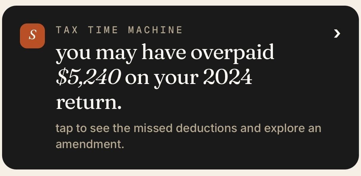 teni app — taxesYtd